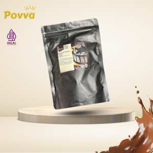 Povva Bubuk Crumb Cookies Halus dan Kasar 500 Gram - Topping Kue dan Minuman